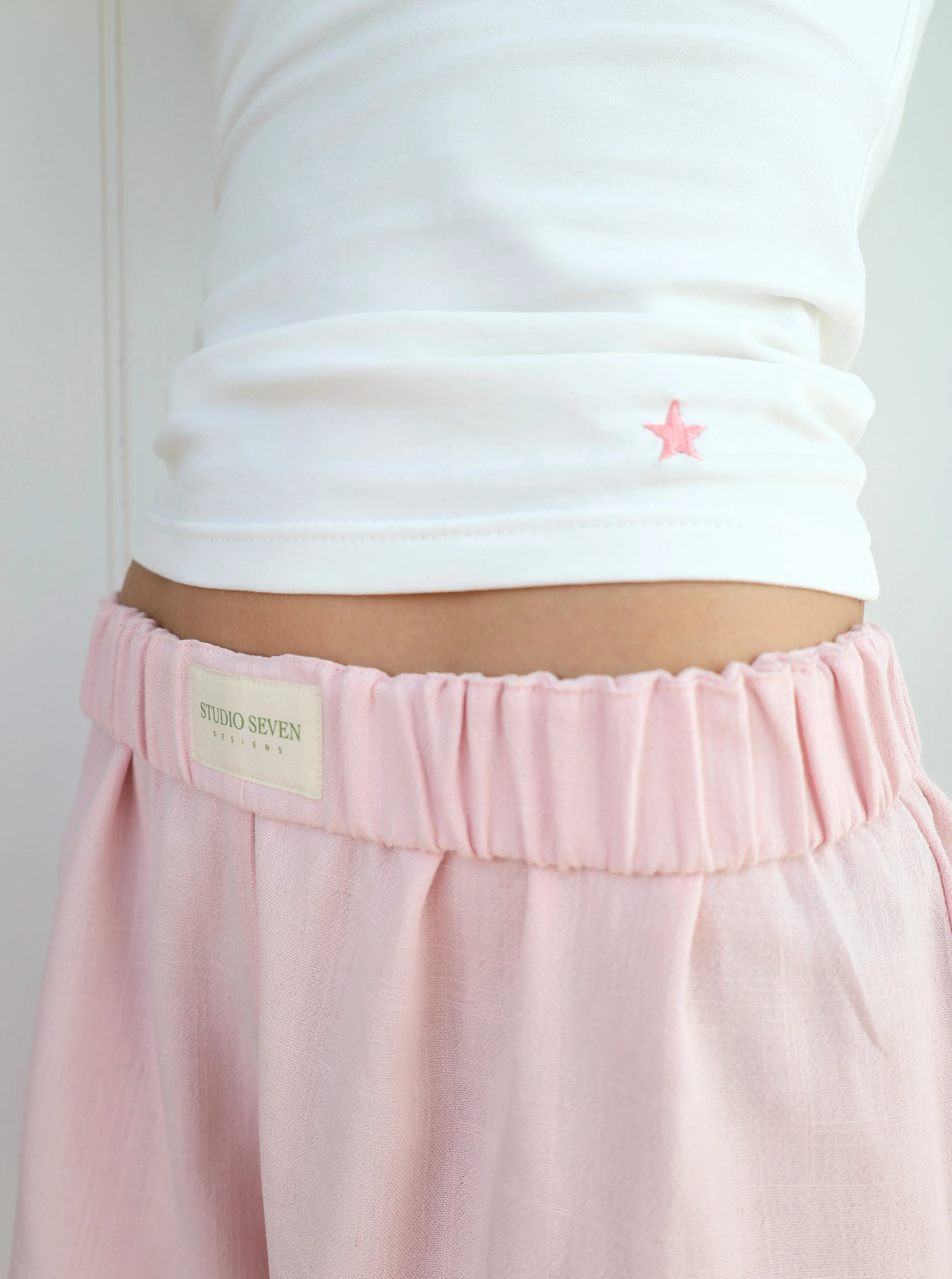 Sophia Pants Blush Pink
