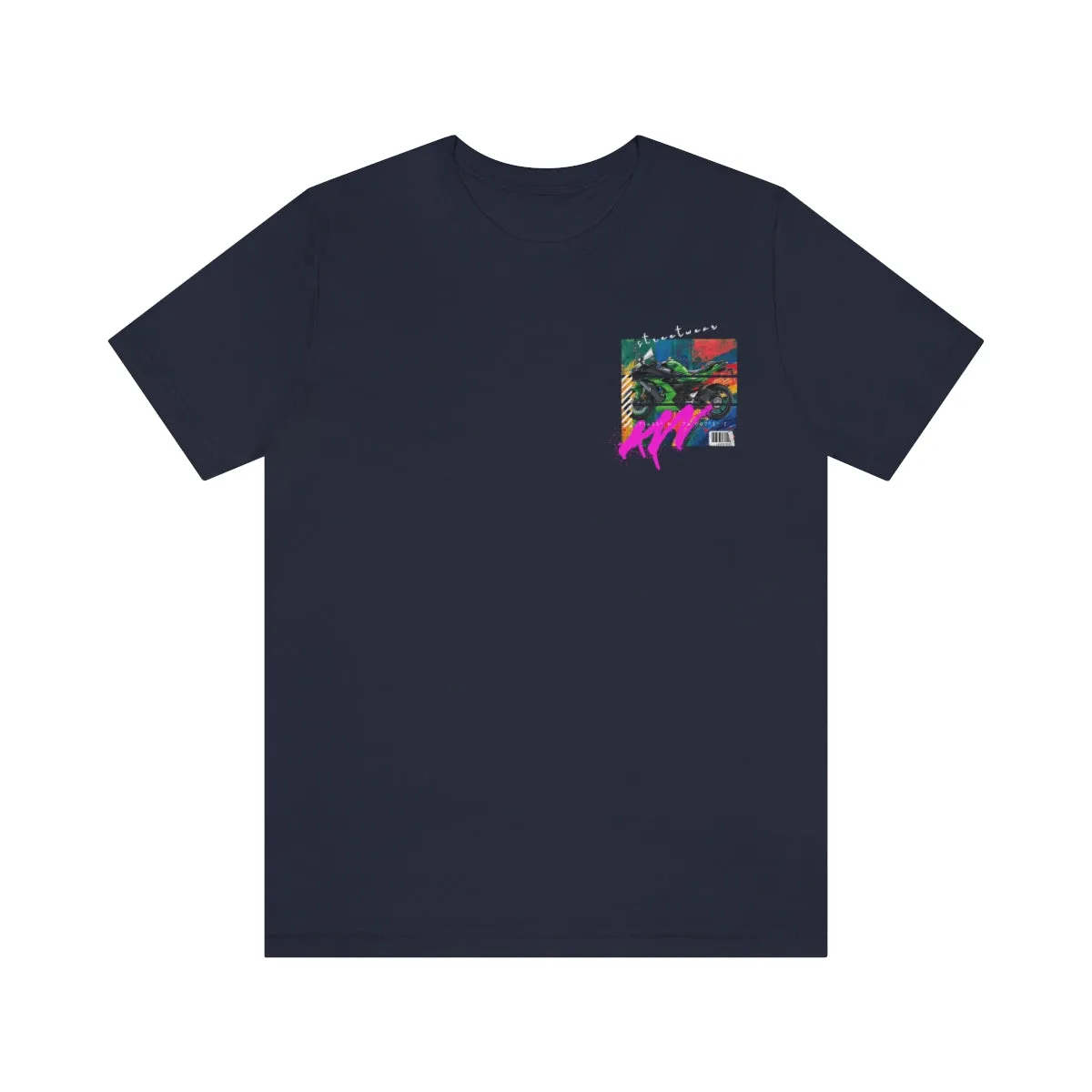 T-shirt Classic Jersey Short Sleeve (Urban Green Motorbike )