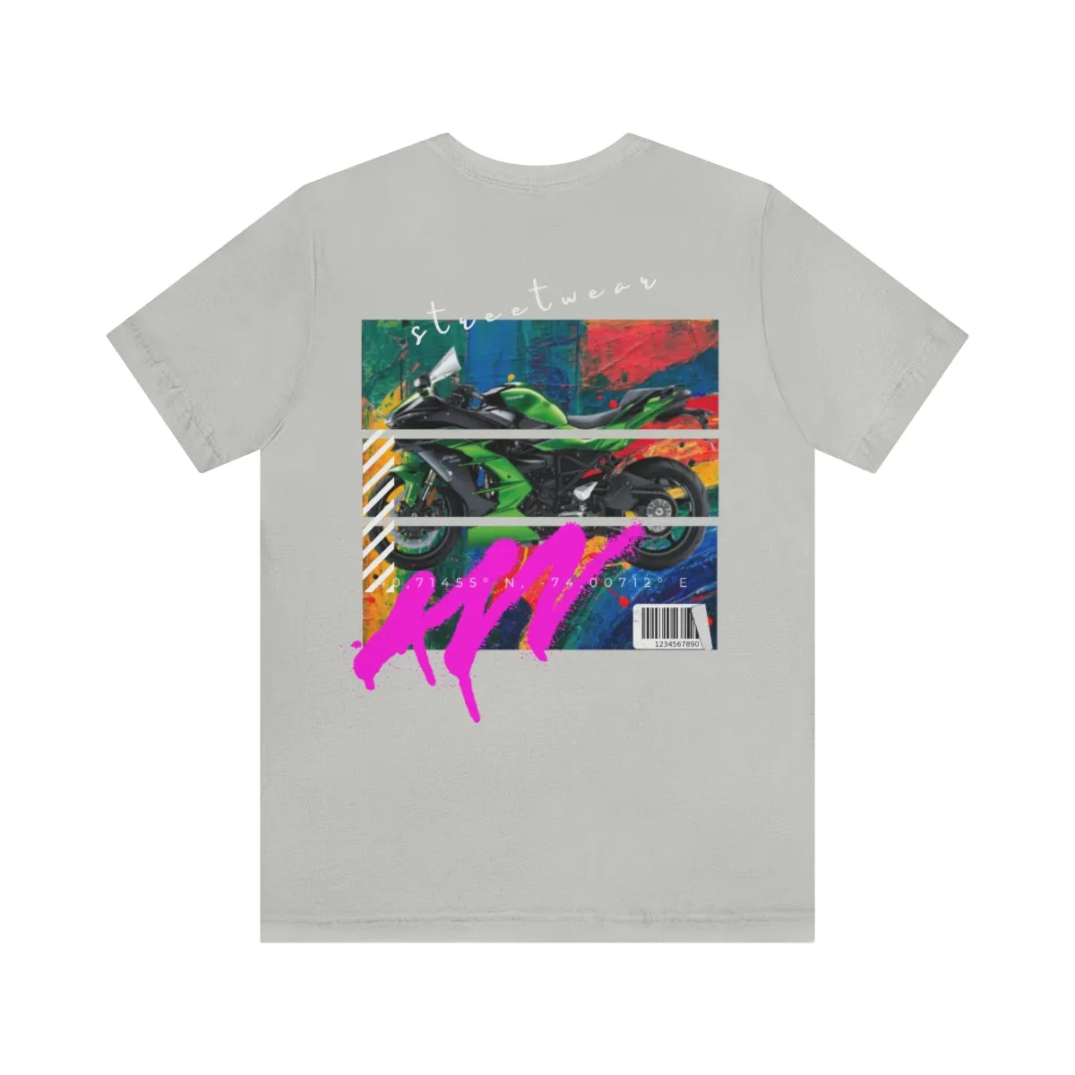 T-shirt Classic Jersey Short Sleeve (Urban Green Motorbike )