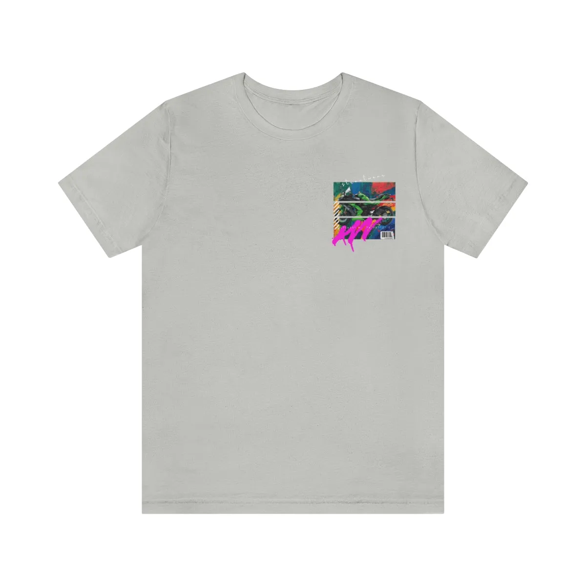 T-shirt Classic Jersey Short Sleeve (Urban Green Motorbike )