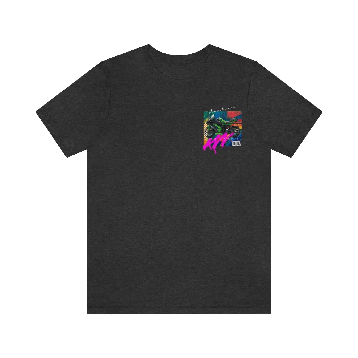 T-shirt Classic Jersey Short Sleeve (Urban Green Motorbike )