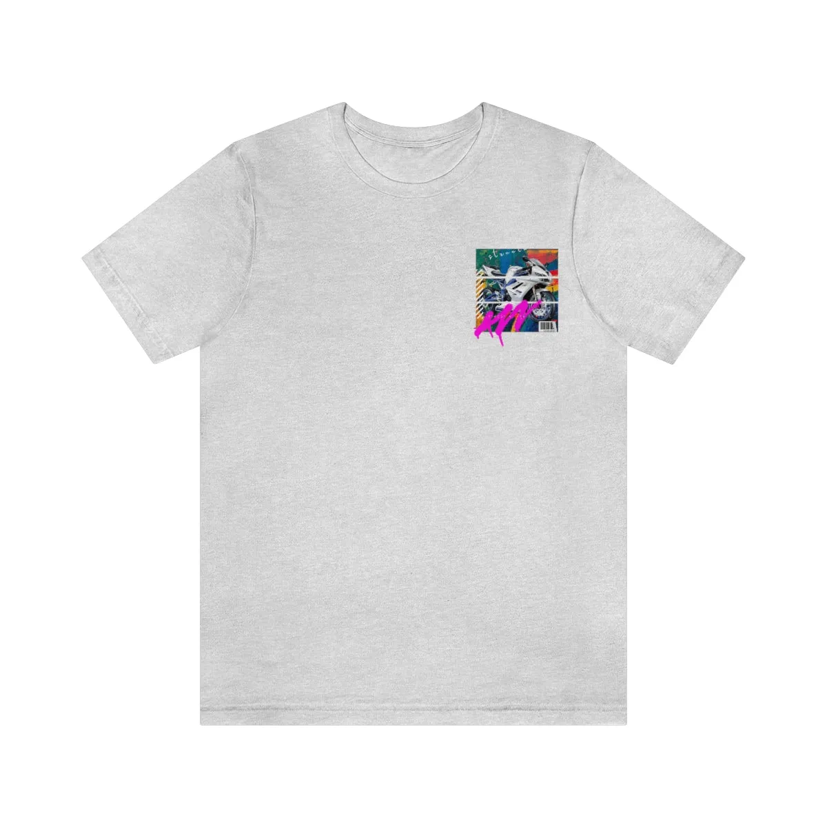 T-shirt Classic Jersey Short Sleeve (Urban White Sports Motorbike )