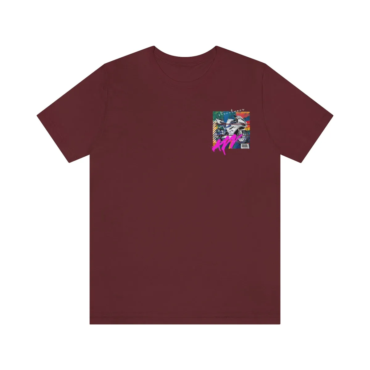 T-shirt Classic Jersey Short Sleeve (Urban White Sports Motorbike )