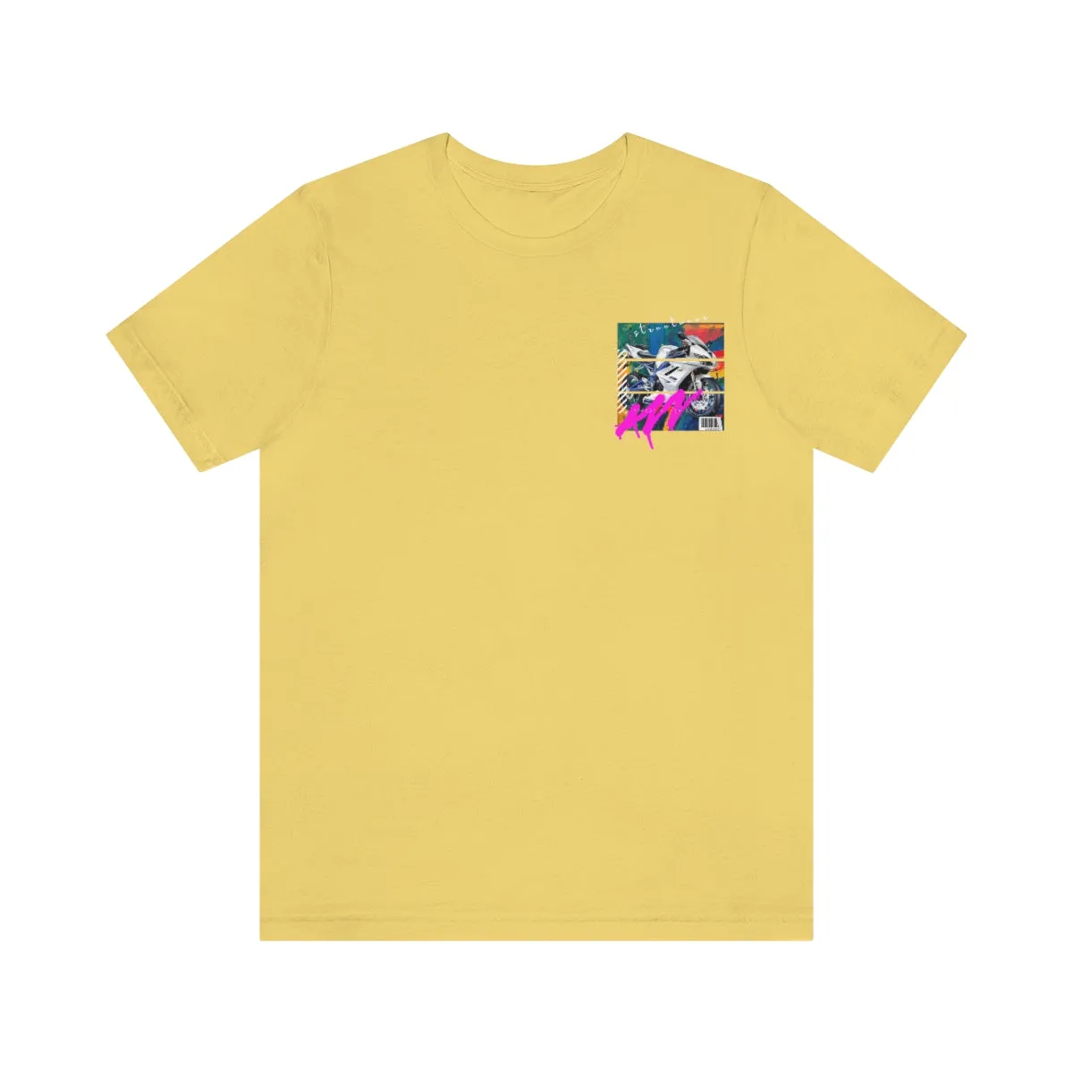 T-shirt Classic Jersey Short Sleeve (Urban White Sports Motorbike )