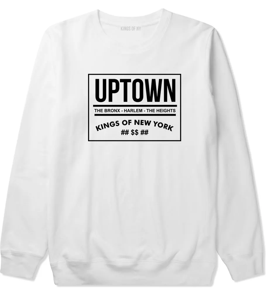 Uptown Bronx Harlem Washington Heights Crewneck Sweatshirt