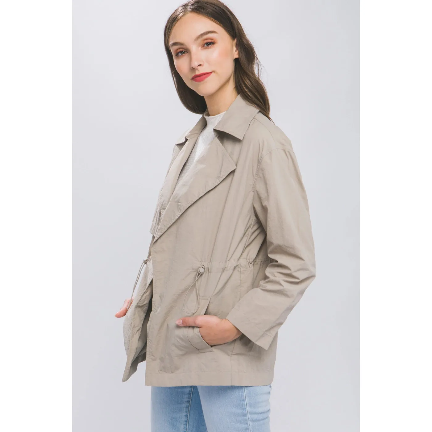 Windbreaker Trench Jacket