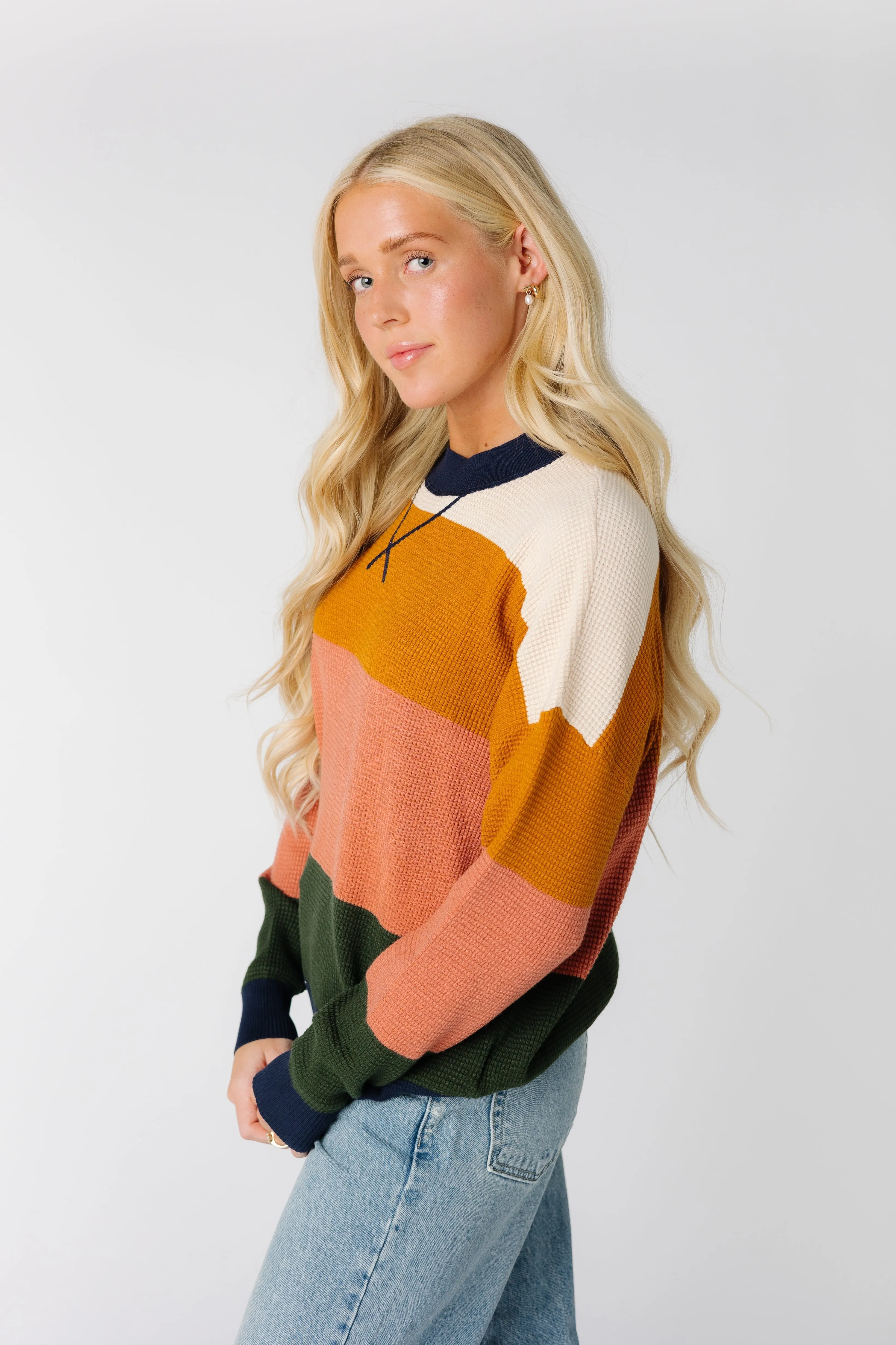 Winter Multi Stripe Sweater
