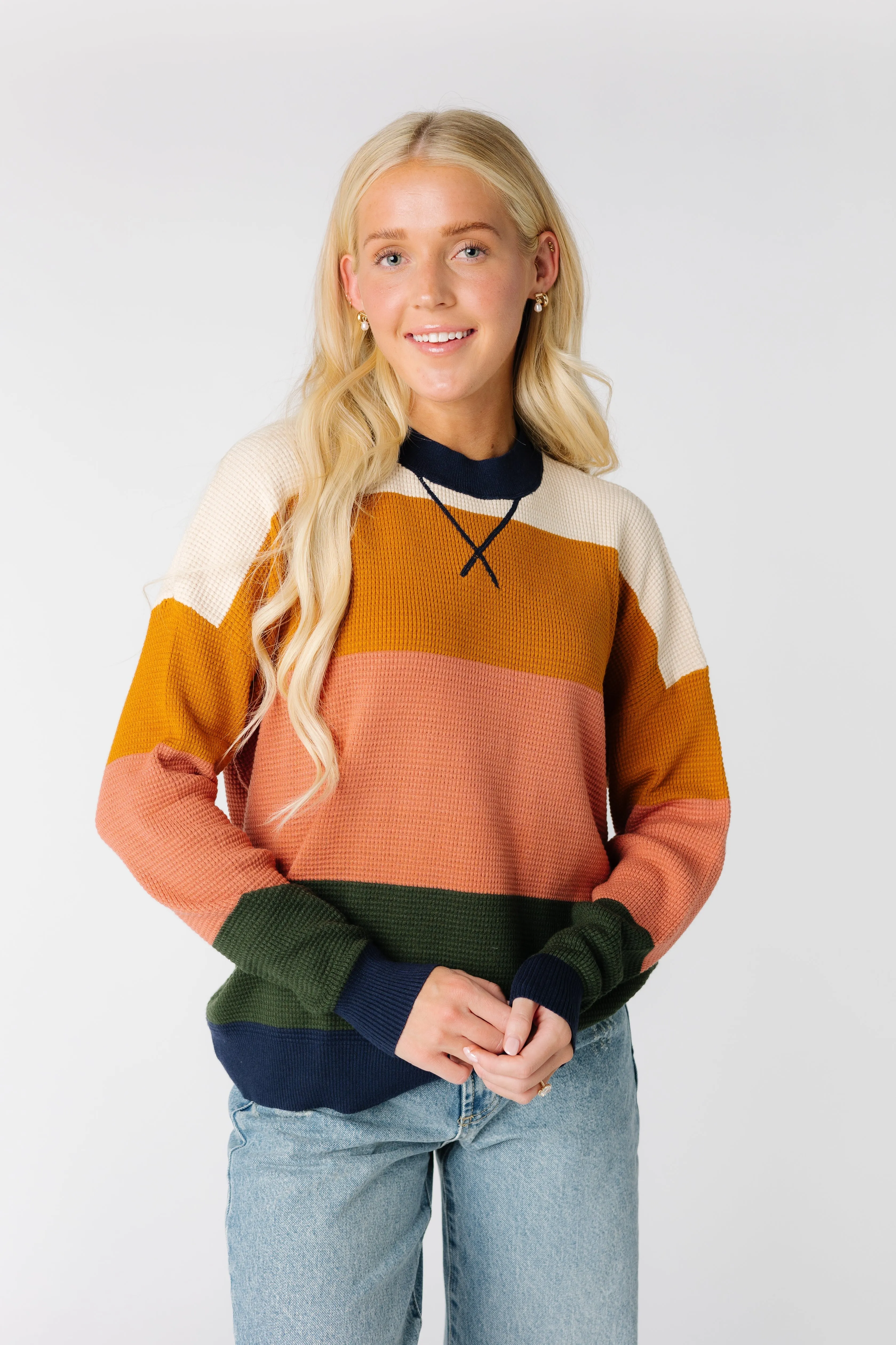 Winter Multi Stripe Sweater