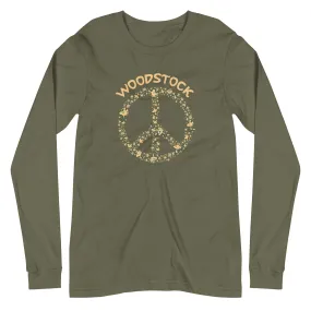 Woodstock Peace Adult Long Sleeve T-Shirt