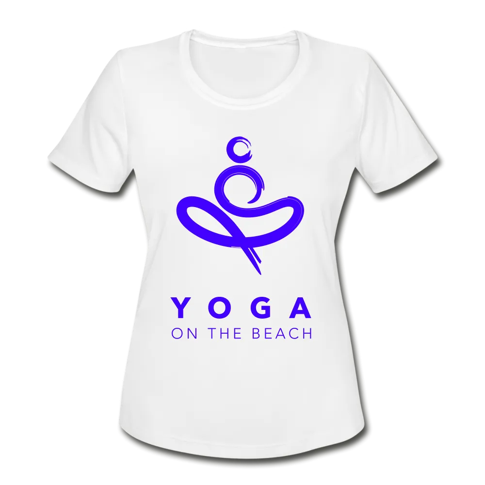 Yoga on the Beach (YOTB) - Women's Dri-Fit Moisture Wicking Sport-Tek T-shirt